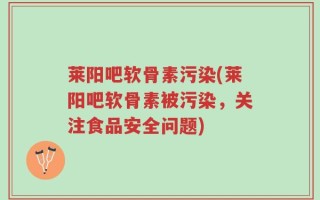 莱阳吧软骨素污染(莱阳吧软骨素被污染，关注食品安全问题)