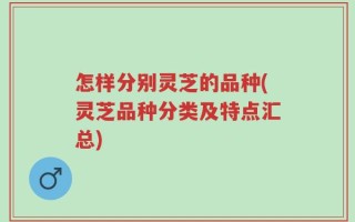 怎样分别灵芝的品种(灵芝品种分类及特点汇总)