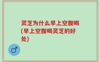 灵芝为什么早上空腹喝(早上空腹喝灵芝的好处)