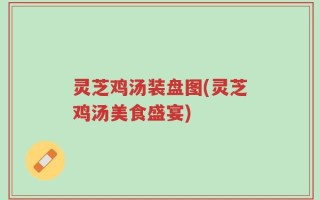 灵芝鸡汤装盘图(灵芝鸡汤美食盛宴)