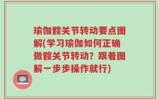 瑜伽髋关节转动要点图解(学习瑜伽如何正确做髋关节转动？跟着图解一步步操作就行)