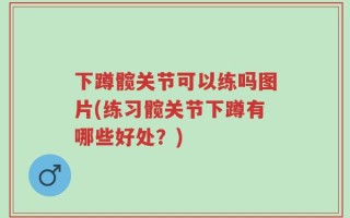 下蹲髋关节可以练吗图片(练习髋关节下蹲有哪些好处？)