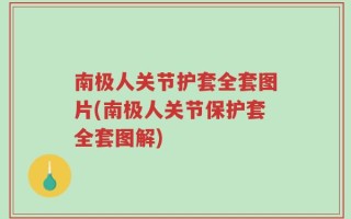 南极人关节护套全套图片(南极人关节保护套全套图解)