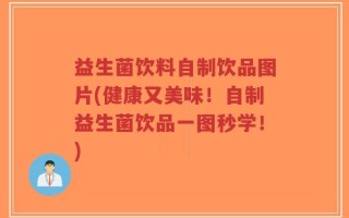 益生菌饮料自制饮品图片(健康又美味！自制益生菌饮品一图秒学！)