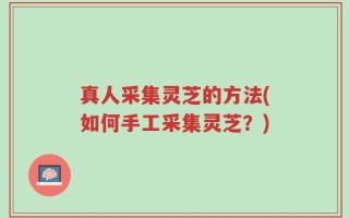 真人采集灵芝的方法(如何手工采集灵芝？)