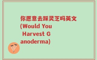 你愿意去踩灵芝吗英文(Would You Harvest Ganoderma)