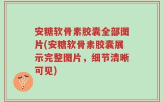 安糖软骨素胶囊全部图片(安糖软骨素胶囊展示完整图片，细节清晰可见)