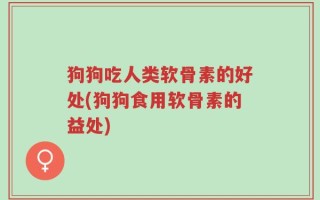 狗狗吃人类软骨素的好处(狗狗食用软骨素的益处)