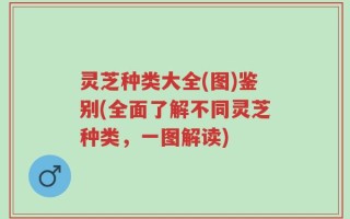 灵芝种类大全(图)鉴别(全面了解不同灵芝种类，一图解读)
