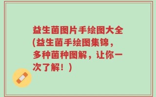 益生菌图片手绘图大全(益生菌手绘图集锦，多种菌种图解，让你一次了解！)