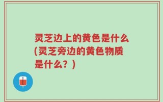 灵芝边上的黄色是什么(灵芝旁边的黄色物质是什么？)