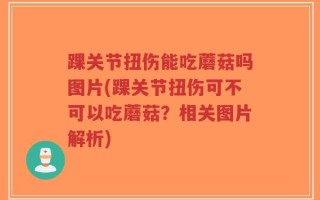 踝关节扭伤能吃蘑菇吗图片(踝关节扭伤可不可以吃蘑菇？相关图片解析)