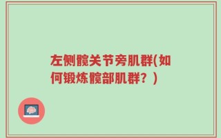 左侧髋关节旁肌群(如何锻炼髋部肌群？)