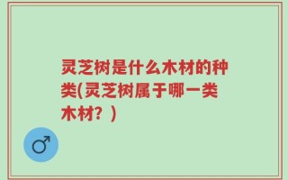 灵芝树是什么木材的种类(灵芝树属于哪一类木材？)