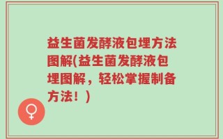 益生菌发酵液包埋方法图解(益生菌发酵液包埋图解，轻松掌握制备方法！)