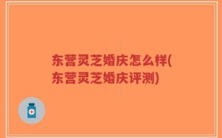 东营灵芝婚庆怎么样(东营灵芝婚庆评测)