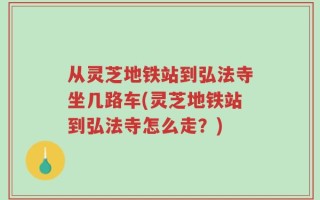 从灵芝地铁站到弘法寺坐几路车(灵芝地铁站到弘法寺怎么走？)