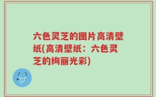 六色灵芝的图片高清壁纸(高清壁纸：六色灵芝的绚丽光彩)