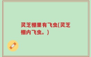 灵芝棚里有飞虫(灵芝棚内飞虫。)