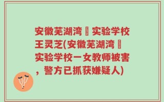 安徽芜湖湾沚实验学校王灵芝(安徽芜湖湾沚实验学校一女教师被害，警方已抓获嫌疑人)