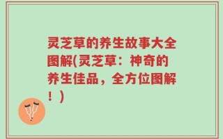 灵芝草的养生故事大全图解(灵芝草：神奇的养生佳品，全方位图解！)
