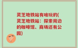 灵芝地铁站有啥玩的(灵芝地铁站：探索周边的咖啡馆、商场还有公园)