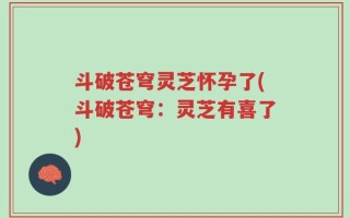 斗破苍穹灵芝怀孕了(斗破苍穹：灵芝有喜了)