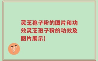 灵芝孢子粉的图片和功效灵芝孢子粉的功效及图片展示)