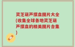 灵芝葫芦摆盘图片大全(收集全球各地灵芝葫芦摆盘的精美图片合集)
