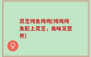 灵芝炖鱼炖鸡(炖鸡炖鱼配上灵芝，美味又营养)