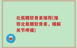 北氨糖软骨素推荐(推荐北氨糖软骨素，缓解关节疼痛)
