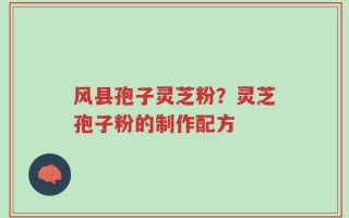 风县孢子灵芝粉？灵芝孢子粉的制作配方
