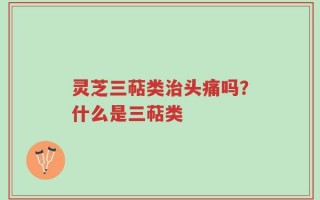 灵芝三萜类治头痛吗？什么是三萜类