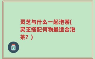 灵芝与什么一起泡茶(灵芝搭配何物最适合泡茶？)