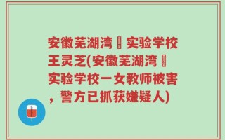 安徽芜湖湾沚实验学校王灵芝(安徽芜湖湾沚实验学校一女教师被害，警方已抓获嫌疑人)