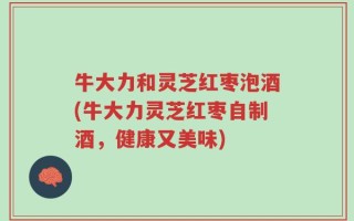 牛大力和灵芝红枣泡酒(牛大力灵芝红枣自制酒，健康又美味)