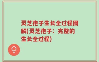 灵芝孢子生长全过程图解(灵芝孢子：完整的生长全过程)