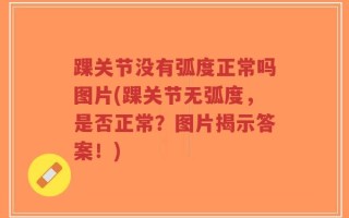 踝关节没有弧度正常吗图片(踝关节无弧度，是否正常？图片揭示答案！)