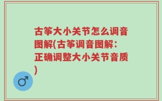 古筝大小关节怎么调音图解(古筝调音图解：正确调整大小关节音质)