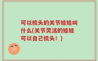 可以梳头的关节娃娃叫什么(关节灵活的娃娃可以自己梳头！)