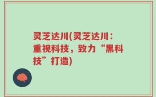 灵芝达川(灵芝达川：重视科技，致力“黑科技”打造)