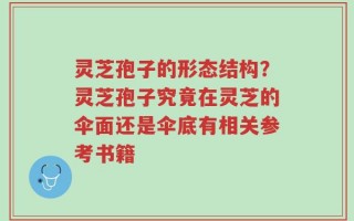 灵芝孢子的形态结构？灵芝孢子究竟在灵芝的伞面还是伞底有相关参考书籍