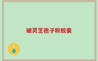 破灵芝孢子粉胶囊