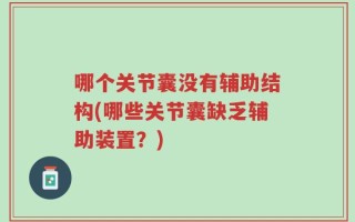 哪个关节囊没有辅助结构(哪些关节囊缺乏辅助装置？)