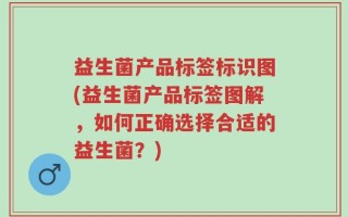 益生菌产品标签标识图(益生菌产品标签图解，如何正确选择合适的益生菌？)