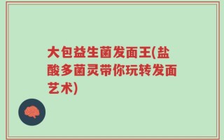 大包益生菌发面王(盐酸多菌灵带你玩转发面艺术)