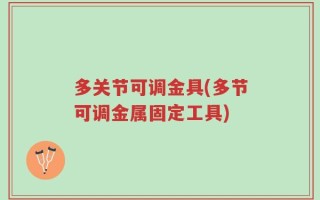 多关节可调金具(多节可调金属固定工具)