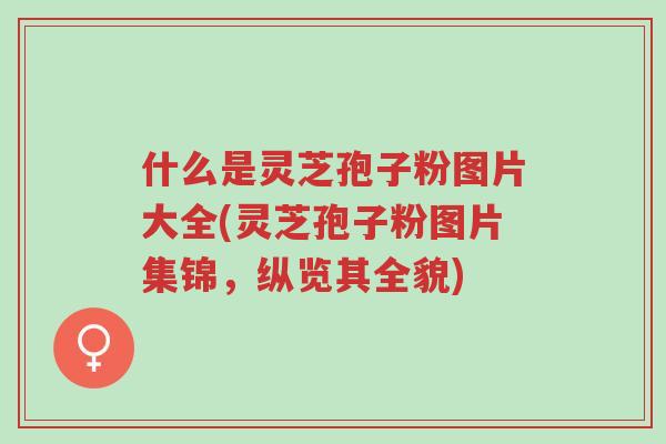 什么是灵芝孢子粉图片大全(灵芝孢子粉图片集锦,纵览其全貌)-第1张图片-超越 什么是灵芝孢子粉图片大全(灵芝孢子粉图片集锦,纵览其全貌)-第1张图片-超越