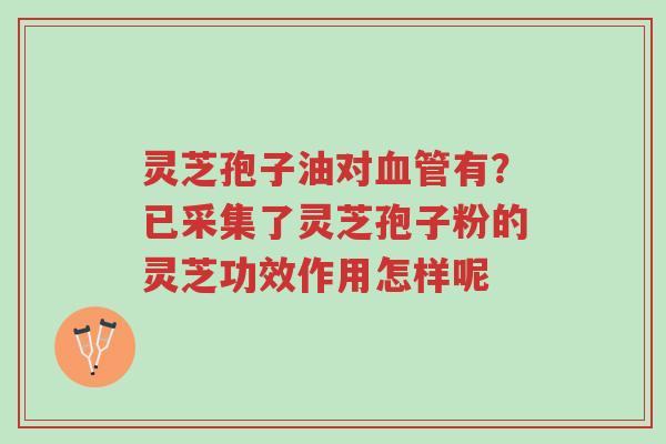 灵芝孢子油对血管有?已采集了灵芝孢子粉的灵芝功效作用怎样呢-第1张图片-超越 灵芝孢子油对血管有?已采集了灵芝孢子粉的灵芝功效作用怎样呢-第1张图片-超越