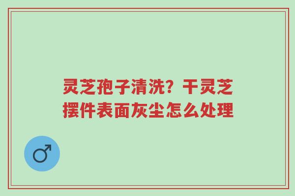 灵芝孢子清洗?干灵芝摆件表面灰尘怎么处理-第1张图片-超越 灵芝孢子清洗?干灵芝摆件表面灰尘怎么处理-第1张图片-超越